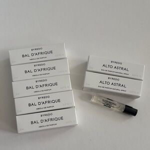 Byredo Bal D'Afrique and Alto Astral Fragrance Collection